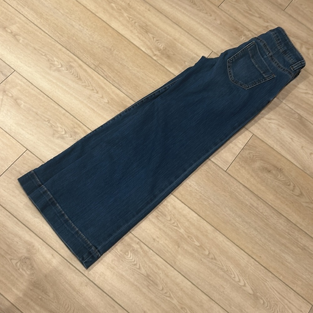 Kut from the Kloth Dark Blue Wide Leg Jeans - Picture 2 of 11